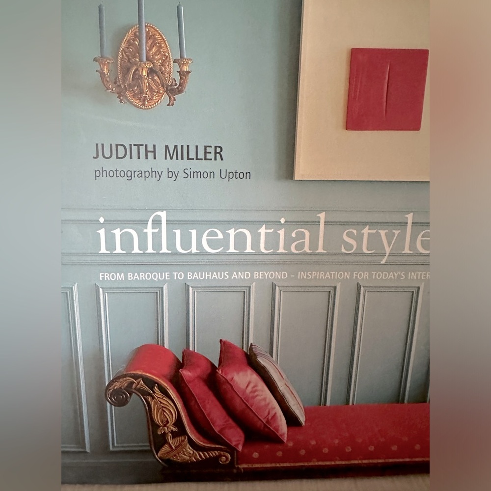 👸🏻 HP👸🏻 Interior Design Large Hardcover Book: Influential Styles